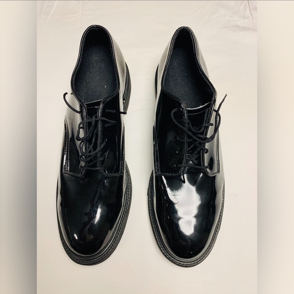 UFCW MENS FORMAL UNIFORM PATENT LEATHER SHOES 11.5 main image 5